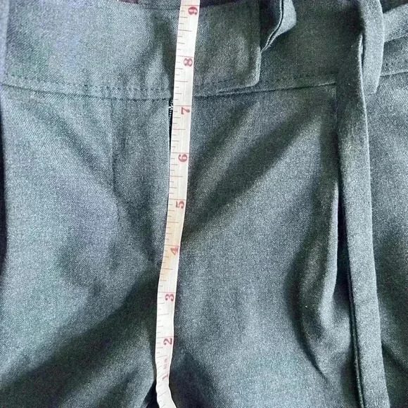 Loft Blue Dress Pants Capris Preppy Office Straight Leg Low Rise Petite 0 XS - Picture 6 of 11